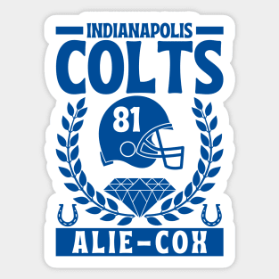 Indianapolis Colts Alie - Cox 81 American Football Sticker